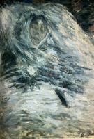 Monet, Claude Oscar - Camille Monet On Her Deathbed